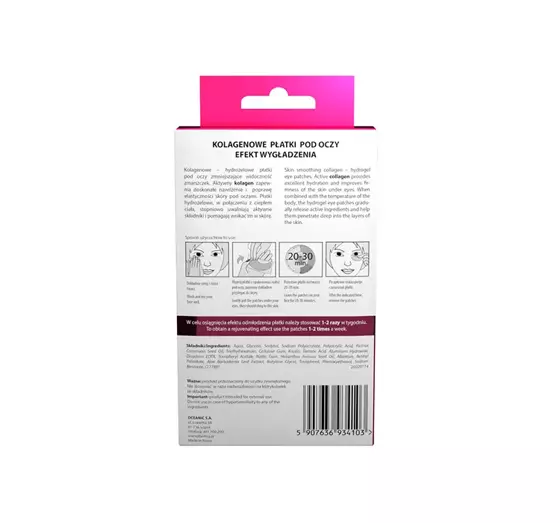 L'BIOTICA COLLAGEN EYE PATCHES 3X2 PIECES