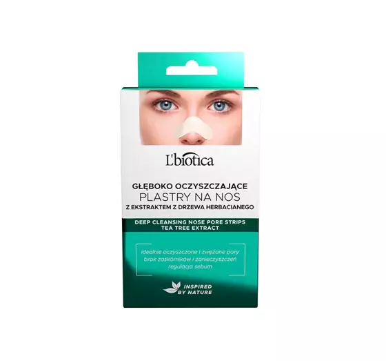 L'BIOTICA DEEP CLEANSING NOSE PATCHES 3 PCS