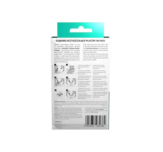 L'BIOTICA DEEP CLEANSING NOSE PATCHES 3 PCS