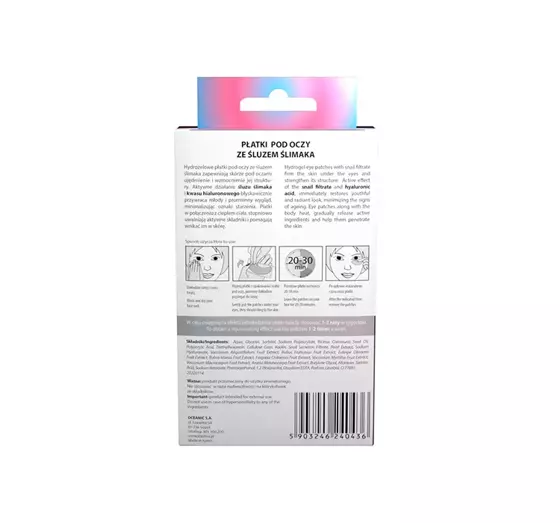 L'BIOTICA REJUVENATING EYE PATCHES 3 X 2 PIECES