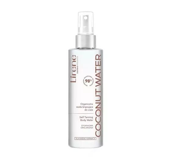 LIRENE COCONUT WATER ORGANIC BODY BRONZING WATER 200ML