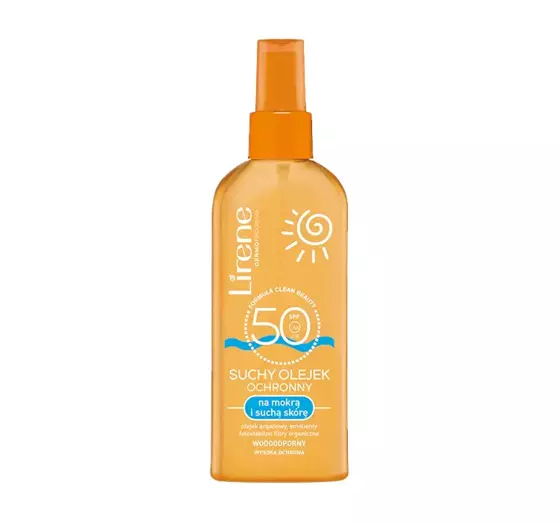 LIRENE DRY BODY OIL SUNSCREEN SPF 50 150ML