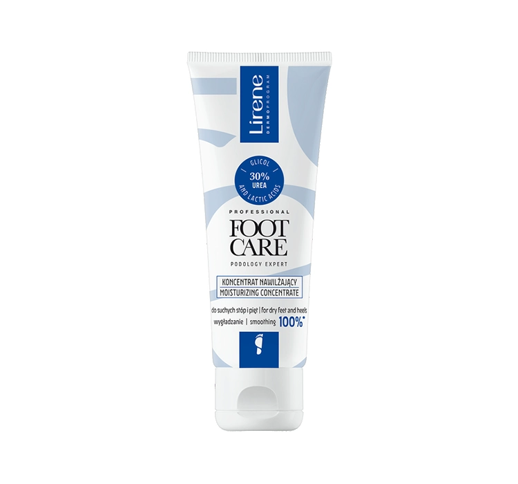 LIRENE FOOT CARE MOISTURIZING CONCENTRATE FOR DRY FEET AND HEELS 75ML