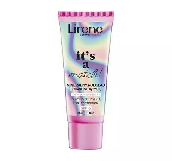 LIRENE ITS A MATCH MINERAL FACE FOUNDATION SPF15 003 NUDE 30ML