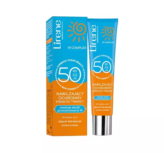 LIRENE MOISTURIZING PROTECTION PROTECTIVE FACE CREAM SPF50+ 40ML