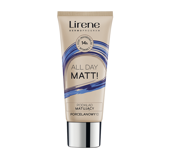 LIRENE NATURE MATTE MATTIFYING FOUNDATION 10 PORCELAIN 30ML