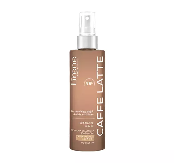 LIRENE PERFECT TAN SELF-TANNING OIL SPRAY CAFFE LATTE 190ML