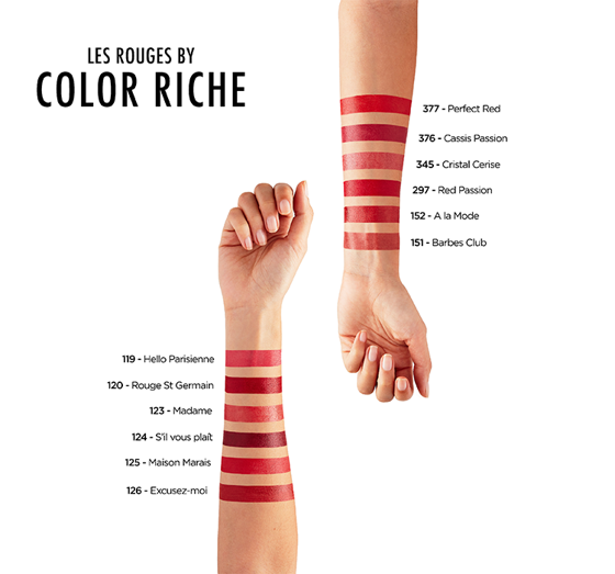 LOREAL COLOR RICHE LIPSTICK 124 SIL VOUS PLAIT 