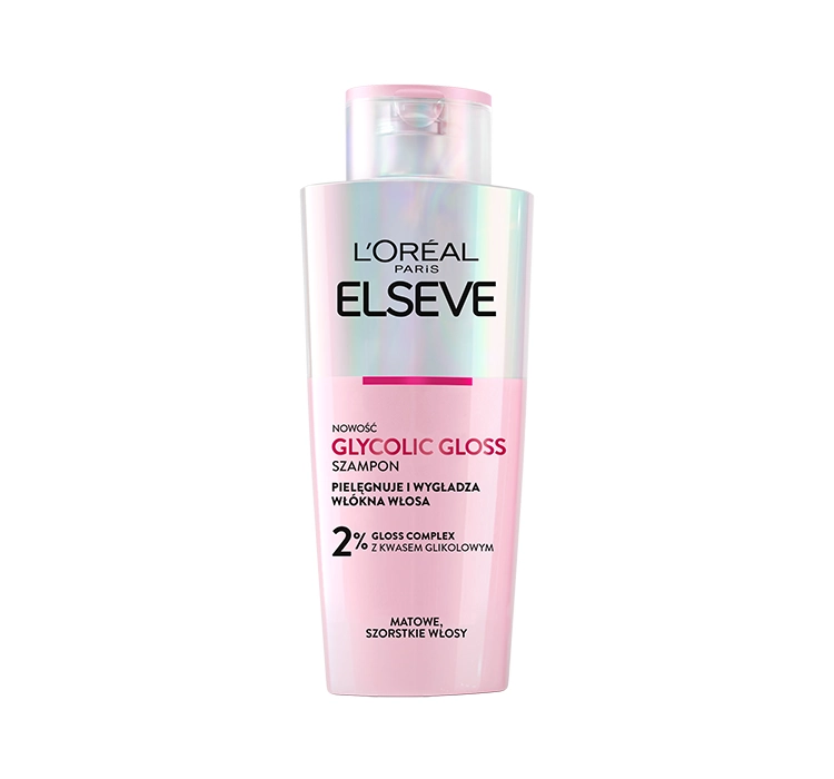 LOREAL ELSEVE GLYCOLIC GLOSS SHAMPOO FOR DULL AND POROUS HAIR 200ML