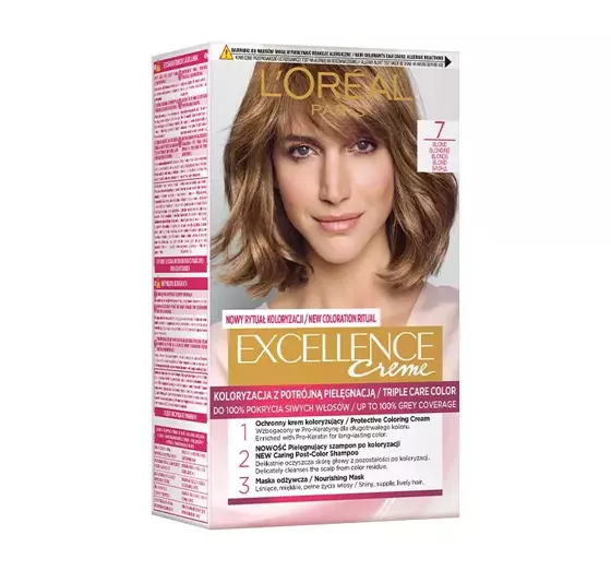 LOREAL EXCELLENCE CREME 7 BLONDE