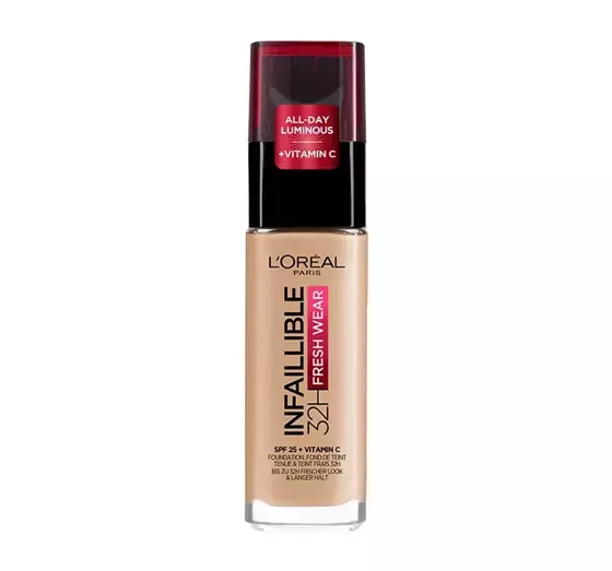 LOREAL INFAILLIBLE 32H FRESH WEAR LONG-LASTING FOUNDATION 145 30ML