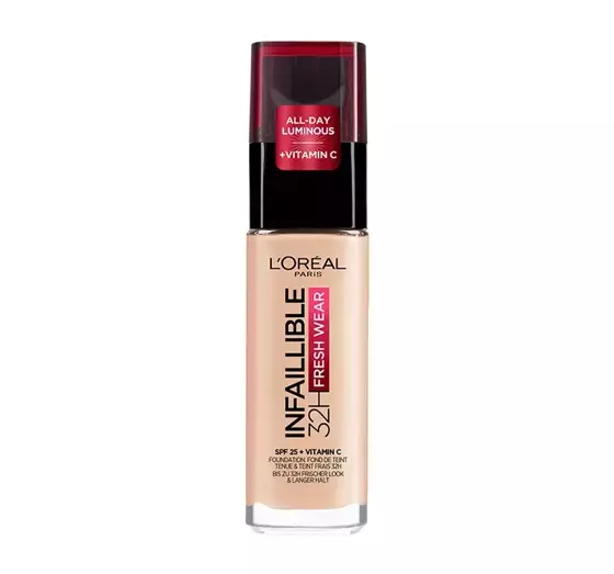 LOREAL INFAILLIBLE 32H FRESH WEAR LONG-LASTING FOUNDATION 20 30ML