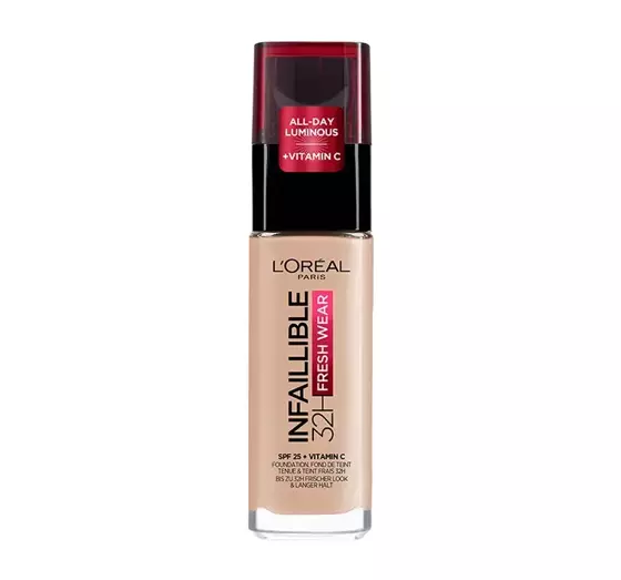 LOREAL INFAILLIBLE 32H FRESH WEAR LONG-LASTING FOUNDATION 60 30ML