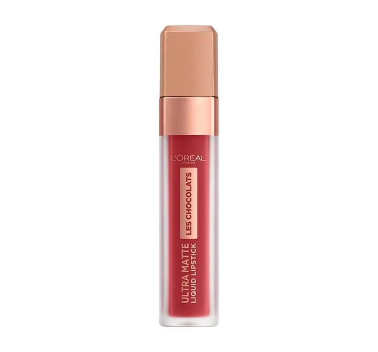 LOREAL LES CHOCOLATS MATTE LIQUID LIPSTICK 864 TASTY RUBY 7.6ML