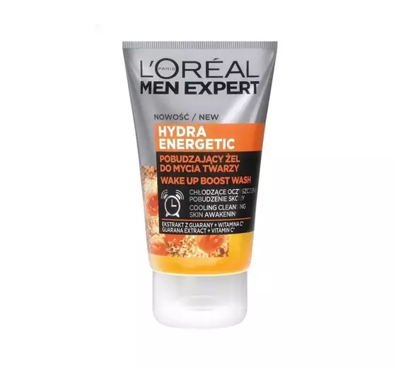 LOREAL MEN EXPERT HYDRA ENERGETIC WAKE-UP FACE WASH GEL 100ML