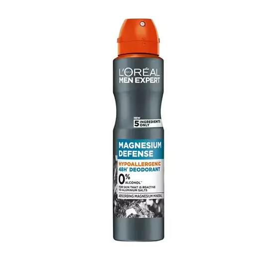 LOREAL MEN EXPERT MAGNESIUM DEFENSE DEODORANT SPRAY 250ML