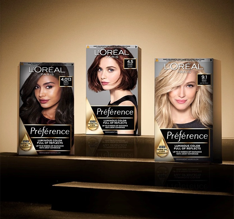 LOREAL PREFERENCE ULTRA PLATINUM HAIR DYE