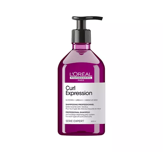 LOREAL PROFESSIONNEL SERIE EXPERT CURL EXPRESSION CLEANSING SHAMPOO FOR HAIR 500ML