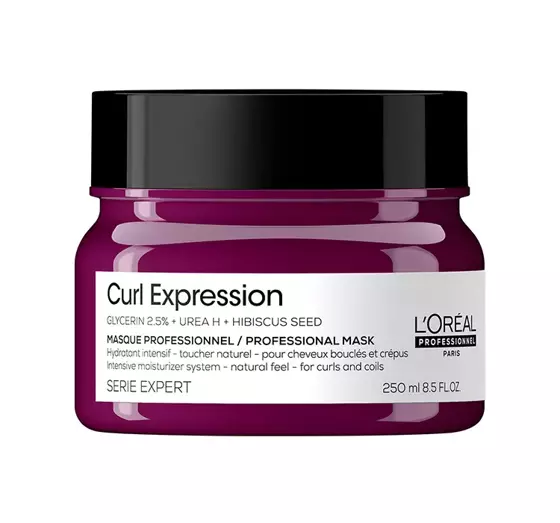 LOREAL PROFESSIONNEL SERIE EXPERT CURL EXPRESSION MOISTURIZER HAIR MASK 250ML