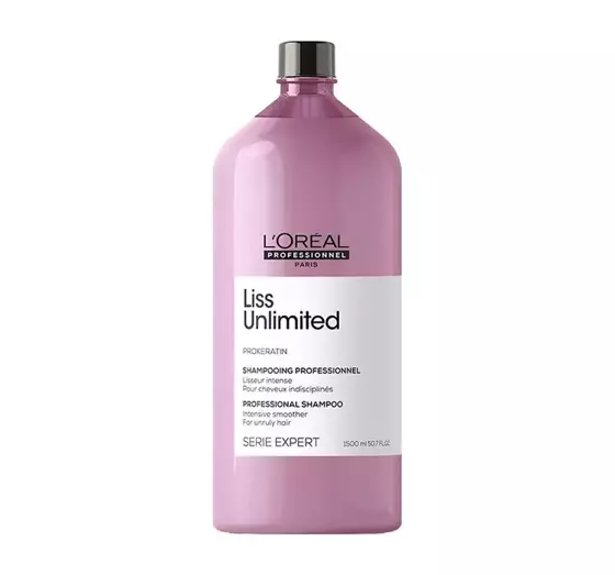 LOREAL PROFESSIONNEL SERIE EXPERT LISS UNLIMITED HAIR SHAMPOO 1500ML