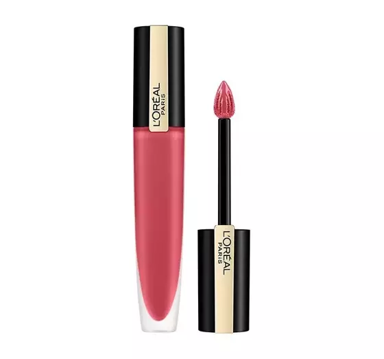 LOREAL ROUGE SIGNATURE LIQUID MATTE LIPSTICK 128 I DECIDE 7ML