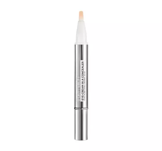 LOREAL TRUE MATCH EYE CREAM-CONCEALER 1-2.D/1-2 W IVORY BEIGE