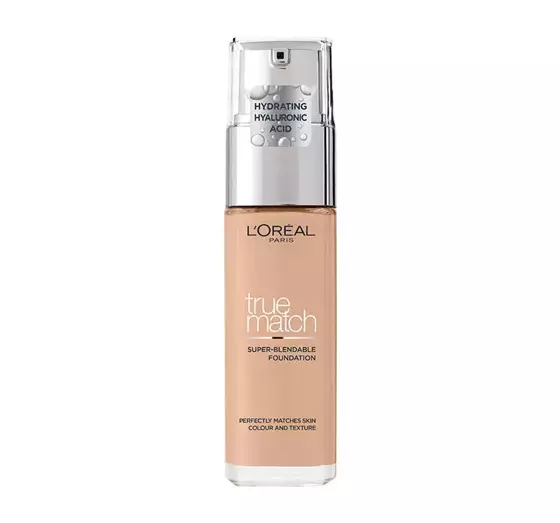 LOREAL TRUE MATCH FOUNDATION 3.D/3.W GOLDEN BEIGE 30ML