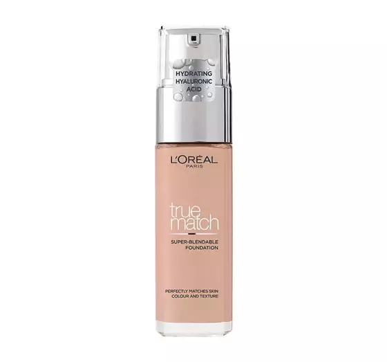 LOREAL TRUE MATCH FOUNDATION 3.R/3.C ROSE BEIGE 30ML