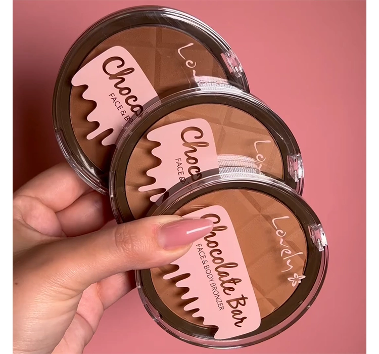 LOVELY CHOCOLATE BAR MATTE CHOCOLATE BRONZING POWDER 3 15G