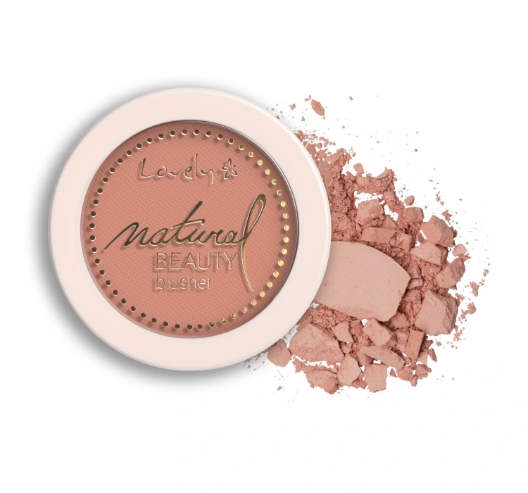 LOVELY NATURAL BEAUTY MINERAL CHEEK BLUSH 2 3.2G