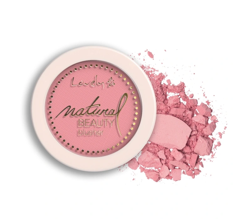 LOVELY NATURAL BEAUTY MINERAL CHEEK BLUSH 5 3.2G