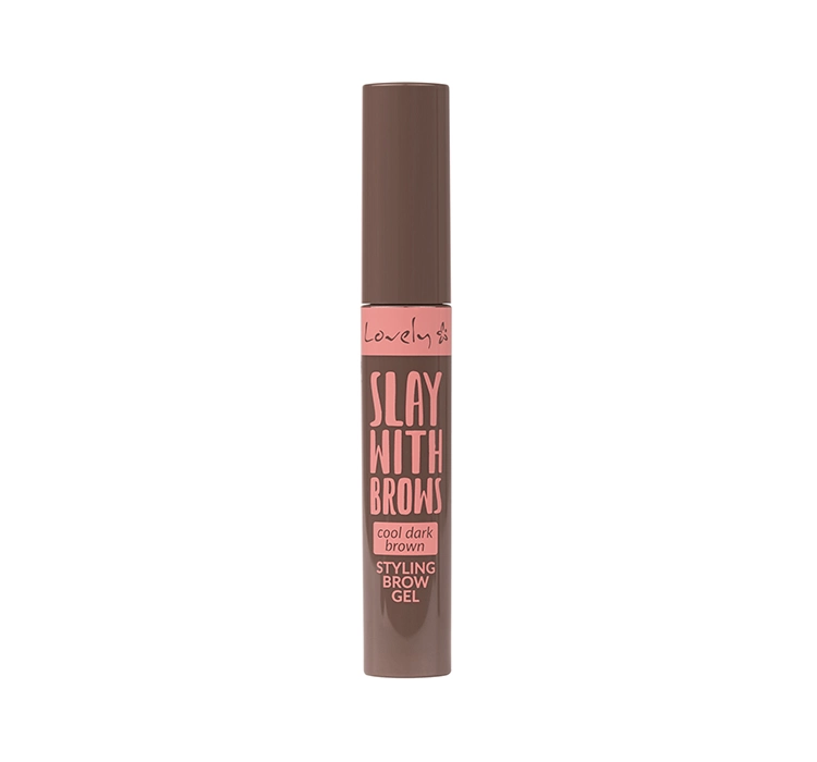 LOVELY SLAY WITH BROWS STYLING BROW GEL 02 COOL DARK BROWN