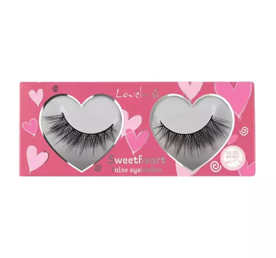 LOVELY SWEETHEART FALSE LASHES + ADHESIVE