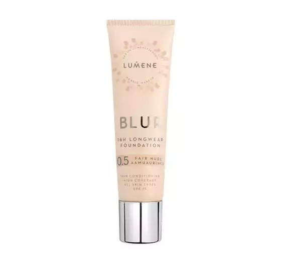 LUMENE BLUR FOUNDATION SMOOTHING FOUNDATION 	0.5 FAIR NUDE 30ML