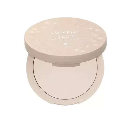 LUMENE BLUR POWDER FOUNDATION SMOOTHING SPF15 0 10G