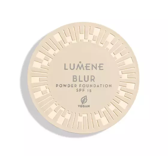 LUMENE BLUR POWDER FOUNDATION SMOOTHING SPF15 0 10G