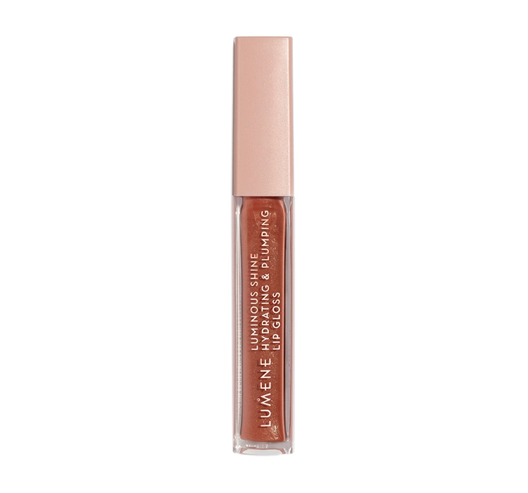 LUMENE ILLUMINATING AND MOISTURIZING LIP GLOSS 8 SUNSET GLOW 5ML