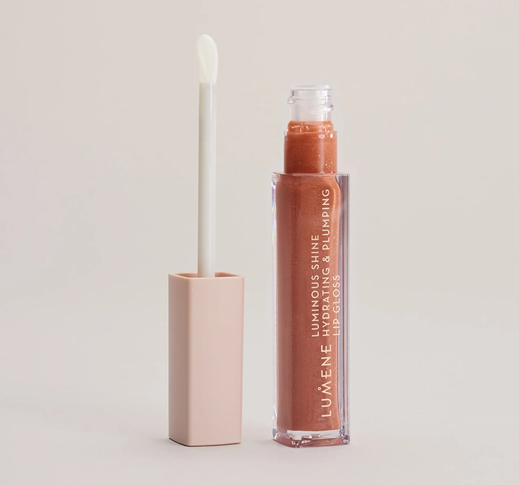 LUMENE ILLUMINATING AND MOISTURIZING LIP GLOSS 8 SUNSET GLOW 5ML