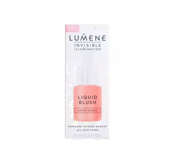 LUMENE INVISIBLE ILLUMINATION LIQUID BLUSH SERUM BRIGHT BLOOM 15ML