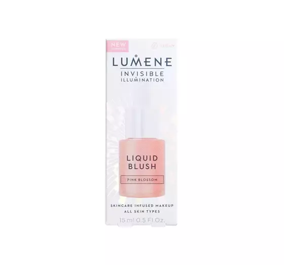 LUMENE INVISIBLE ILLUMINATION LIQUID BLUSH SERUM PINK BLOSSOM 15ML