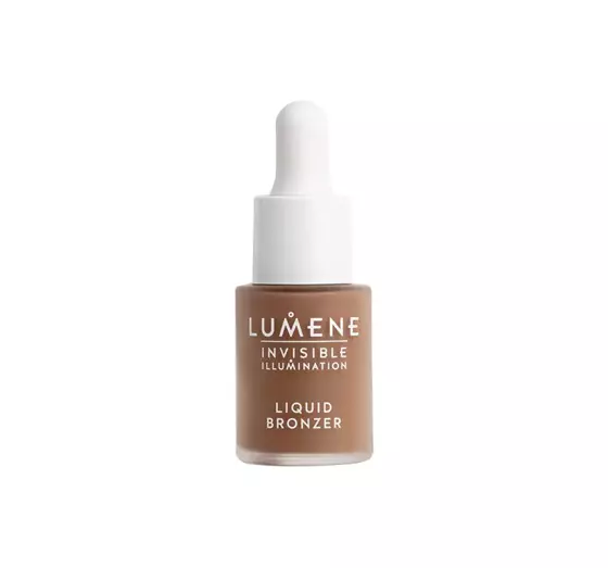 LUMENE INVISIBLE ILLUMINATION LIQUID BRONZER DEEP GLOW FACE SERUM 15ML