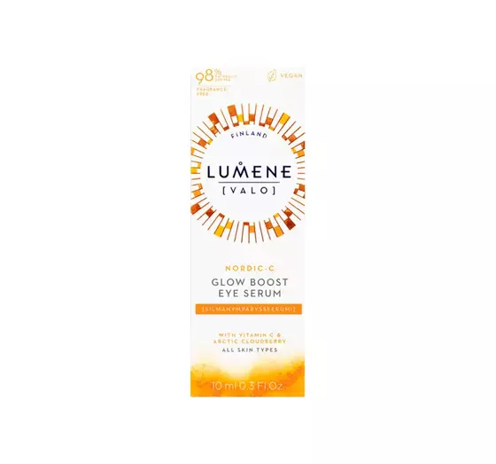 LUMENE NORDIC-C [VALO] GLOW BOOST ILLUMINATING EYE SERUM WITH VITAMIN C 10ML