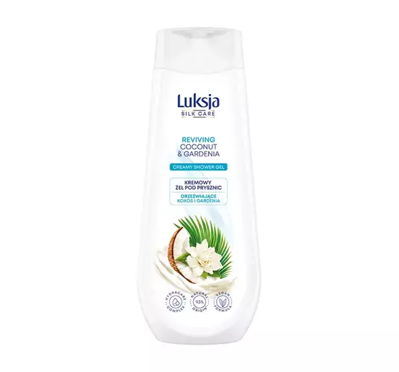 LUXIA SILK CARE REVIVING CREAM SHOWER GEL WITH COCONUT AND GARDENIA 500ML 