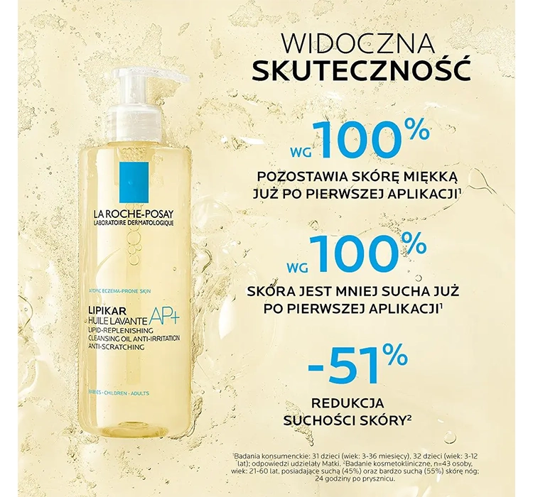 La Roche-Posay Lipikar AP+ Cleansing Body Oil 1000ml