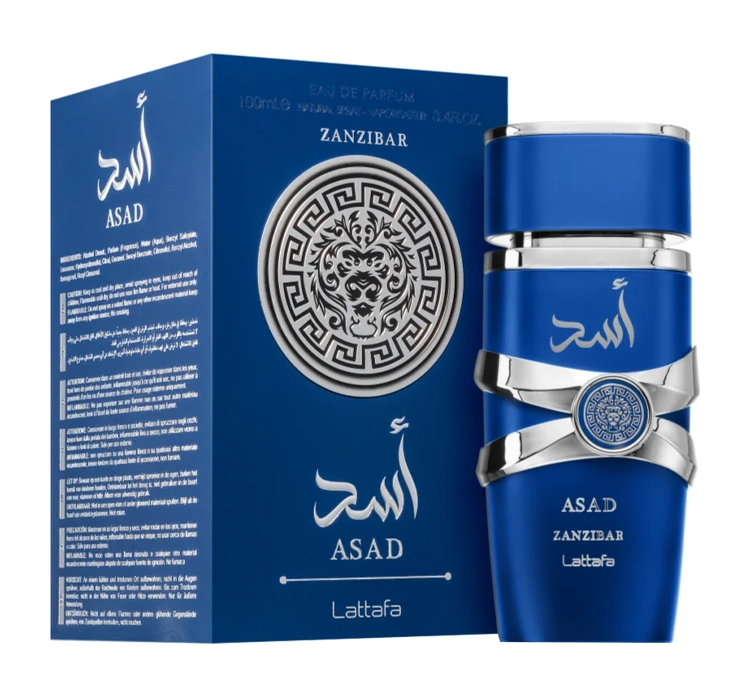 Lattafa Asad Zanzibar Eau de Parfum spray 100ml