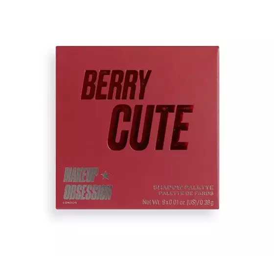 MAKEUP OBSESSION BERRY CUTE EYESHADOW PALETTE 9x0.38G