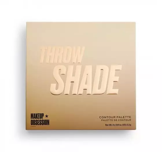 MAKEUP OBSESSION THROW SHADE FACE CONTOUR PALETTE 9x2.2G 