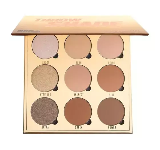 MAKEUP OBSESSION THROW SHADE FACE CONTOUR PALETTE 9x2.2G 