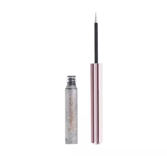 MAKEUP REVOLUTION FESTIVE ALLURE CHROMATIC LINER SILVER FLUSH 2.4ML