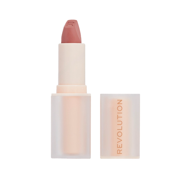 MAKEUP REVOLUTION LIP ALLURE SOFT SATIN LIPSTICK BRUNCH PINK NUDE 3.2G